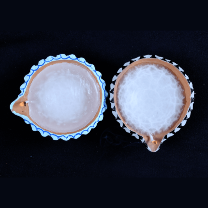 Patachitra painting on Diya(Set Of 2)