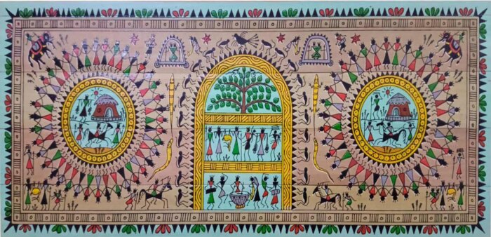 Tribal Art -  LIFE IN A CIRCLE